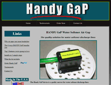 Tablet Screenshot of handygap.com